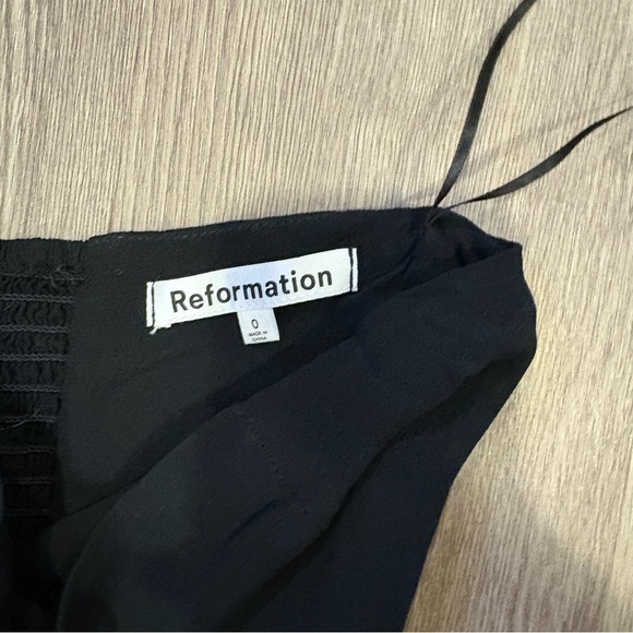 Reformation Black Dress 
Sz 0 - Picture 7 of 9